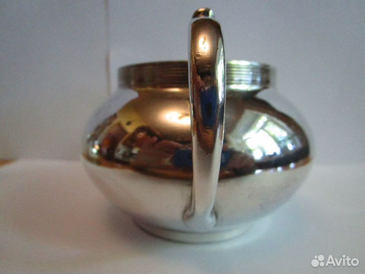 Посеребрение сахарница клеймо Англия винтаж