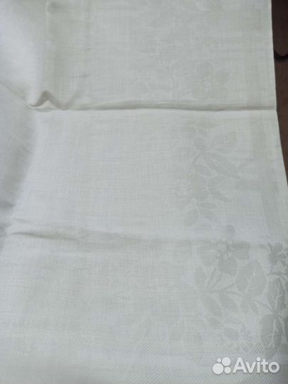 Скатерть СССР новая белая