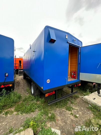 Вагон-дом сауна на шасси