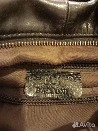 Сумка женская basconi (натуральная кожа) новая