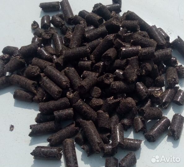 Пеллеты из лузги подсолнечника
