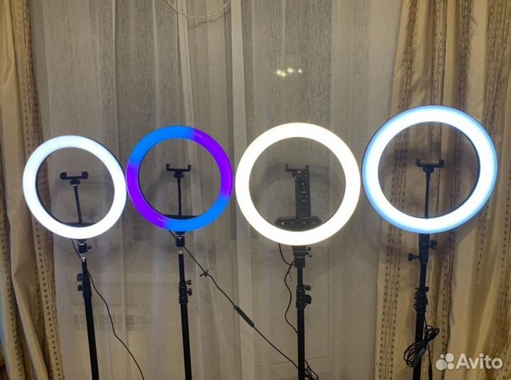 Кольцевая лампа 26, 33, 36, 45, 54 см