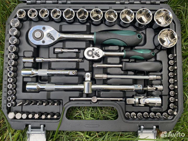 Набор инструментов 82 предмета с Гаечными ключами