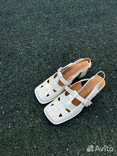 Туфли в стиле miu miu 38 размер