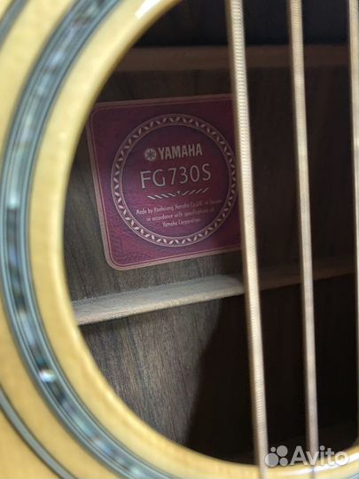 Акустическая гитара yamaha fg730s