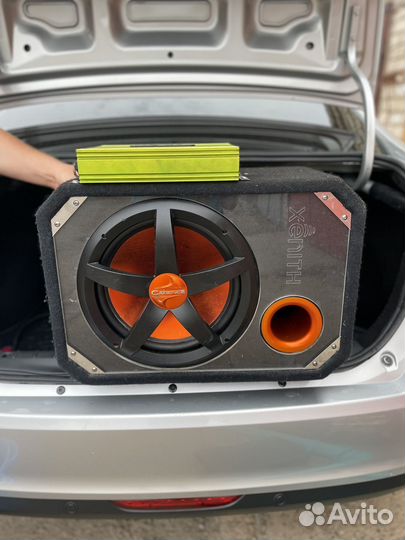 Сабвуфер и усилитель