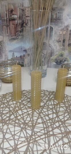 Ароматическая свеча ручной работы