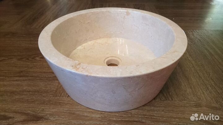 Раковина накладная из натурального камня