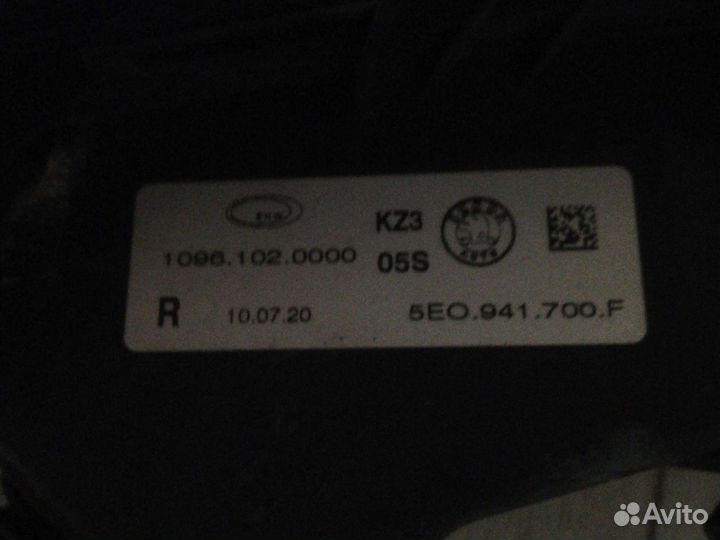 Противотуманные фары skoda octavia а7