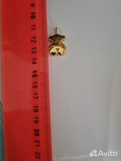 Tous оригинал золото 750 кулон подвеска