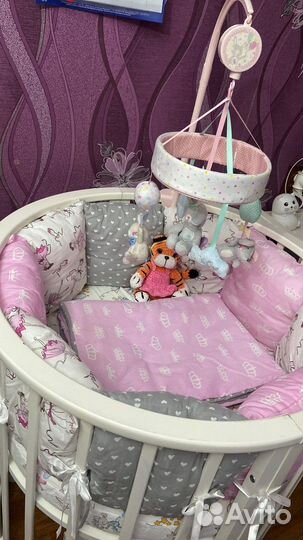 Мобиль на кроватку для девочки