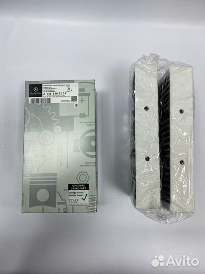 Фильтр салонный (угольный) (компл.2шт.) MB W166