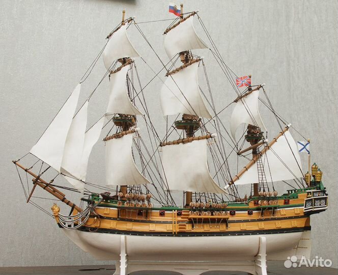 Модель парусного корабля 