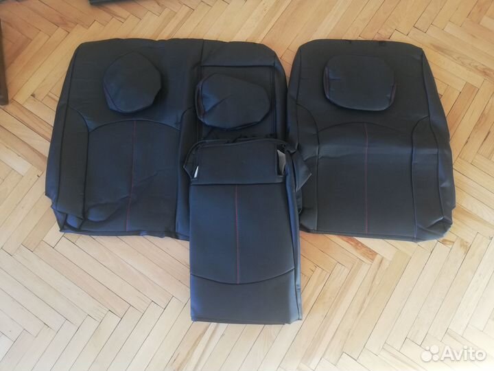 Чехлы из экокожи KIA Optima (4gn) из иск. кожи