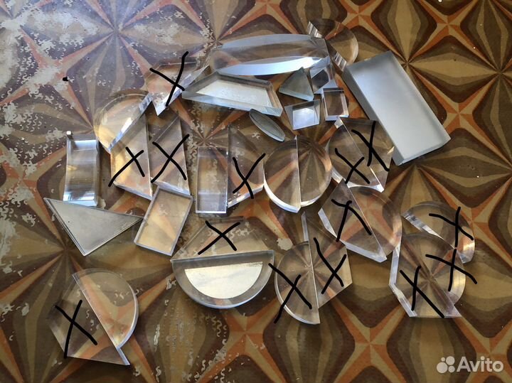 Призма стеклянная