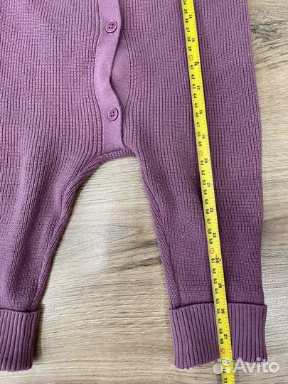 Вязаный хлопковый комбинезон sela 86 бу