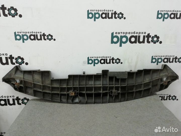 Защита переднего бампера пластик рифленая