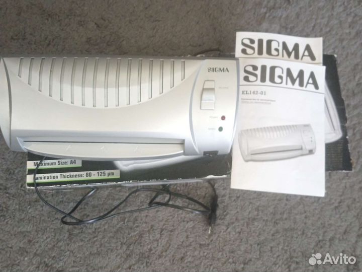 Ламинатор sigma EL 142-01