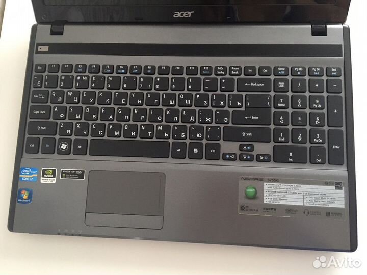 Ноутбук Acer aspire 5755G-2674G75