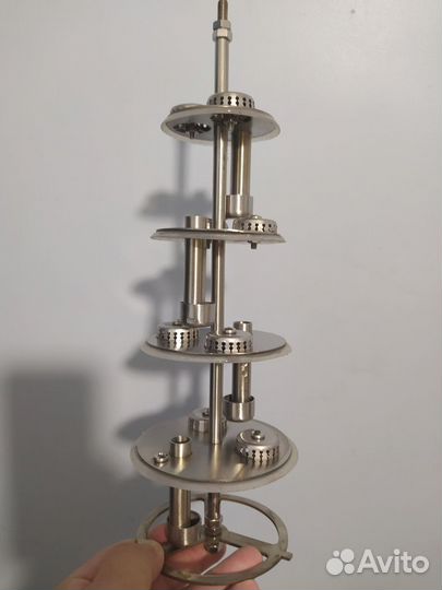 Самогонный шлем конус тарельчатая колонна