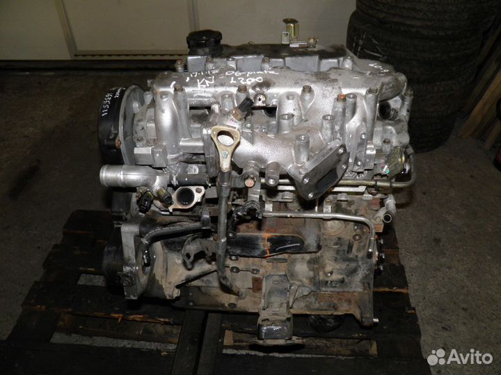 Двигатель на Мицубиси Л200 2,5 4D56