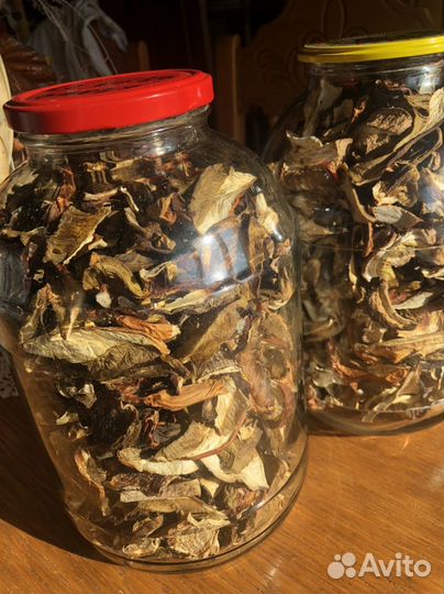 Грибы сорт белые лисички сушеные с Селигера