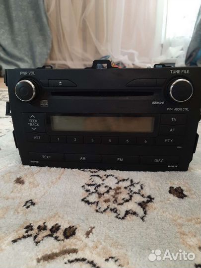 Магнитола в авто Toyota corolla
