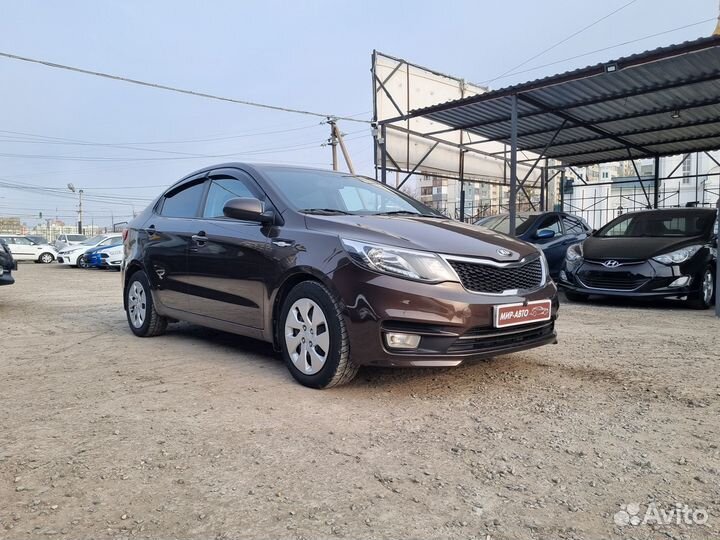 Kia Rio 1.6 AT, 2016, 126 437 км