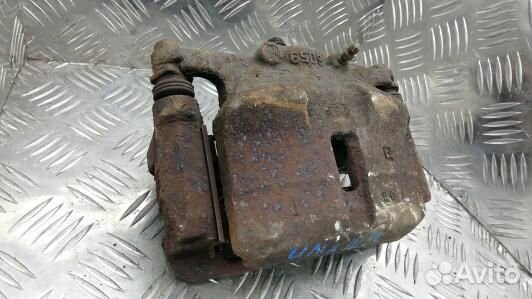 Суппорт тормозной передний левый nissan qashqai J1