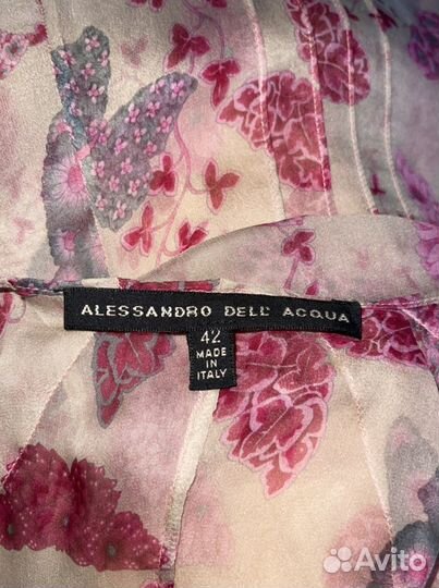 Блузка шифон Alessandro Dell’Acqua 42 it