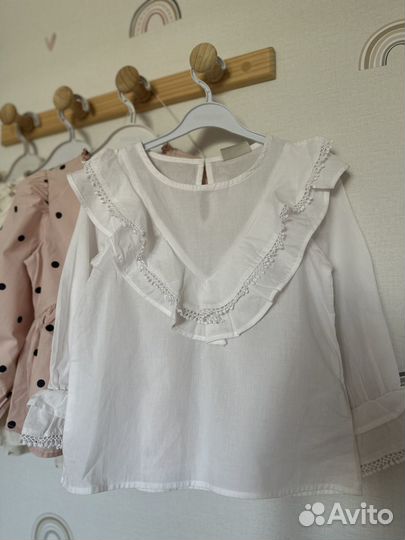 Блузы на девочку zara