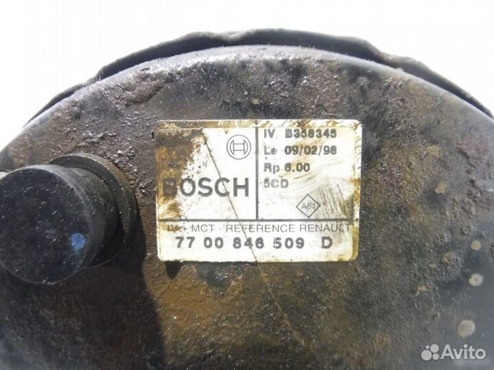 Усилитель тормозов вакуумный Renault Scenic