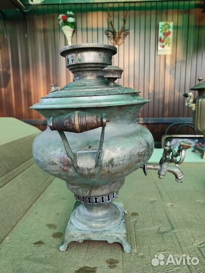 Самовар старинный фабрики Воронцова