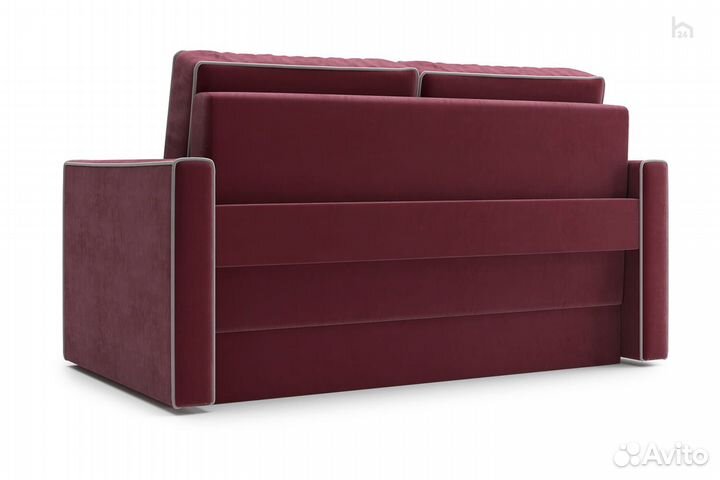 Диван прямой двухместный Нуар