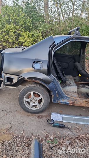 Задние крылья рено логон 1