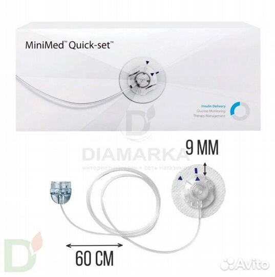 Катетер Quick-Set / Квик-Сет, 9/60 (MMT- 397), 1 ш