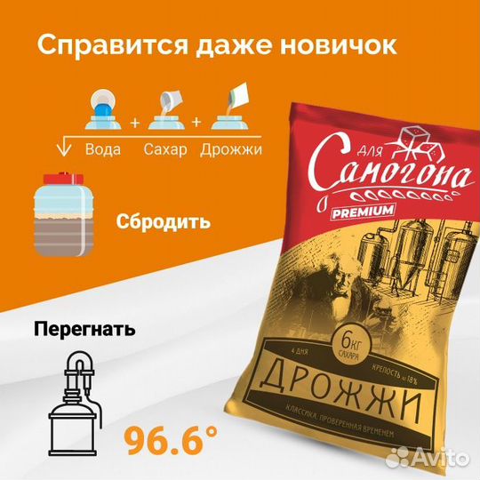 Дрожжи спиртовые