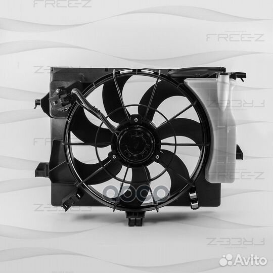 Вентилятор радиатора hyundai solaris +A/C 10- K