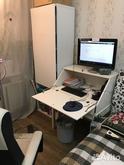 Стеллаж Икеа белый