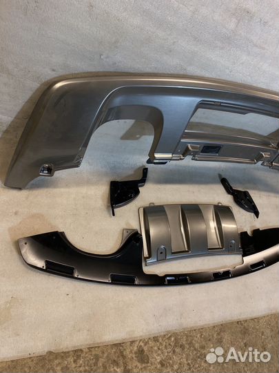 Накладка заднего бампера комплект Tiguan