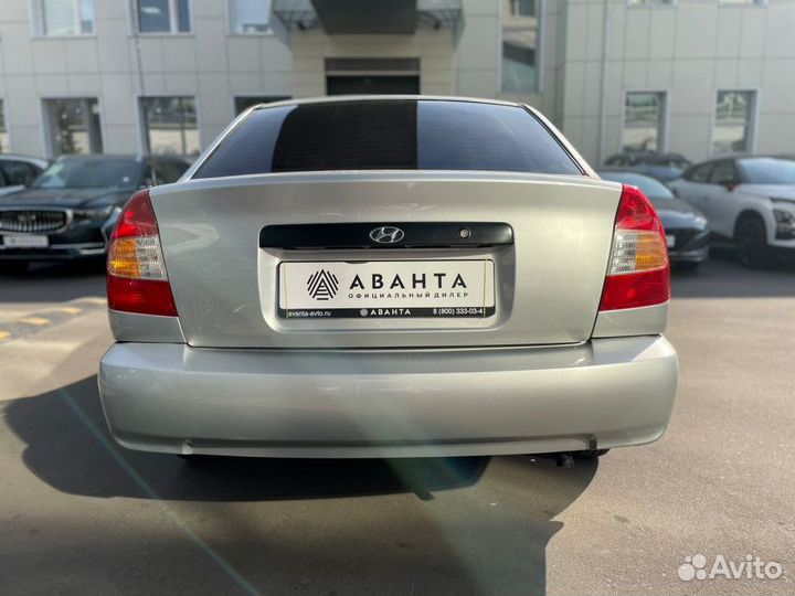 Hyundai Accent 1.5 AT, 2008, 111 842 км