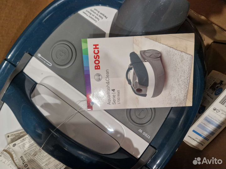 Моющий пылесос bosch 4 series akva