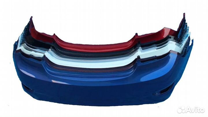 Бампер задний Hyundai Солярис седан 2010-2014