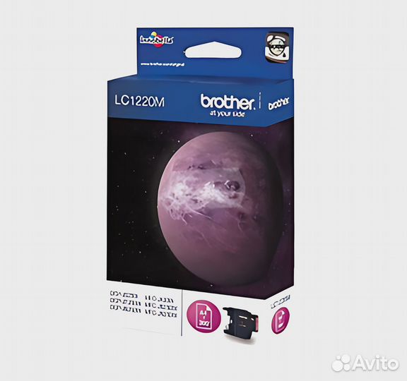 Картридж Brother LC1220 Magenta оригинальный