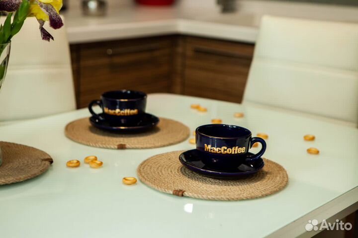 Салфетка сервировочная из джута подарок интерьер