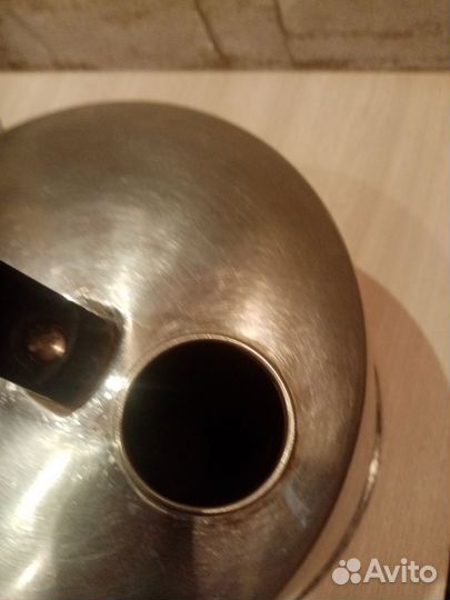 Чайник со свистком 4 литра нержавейка