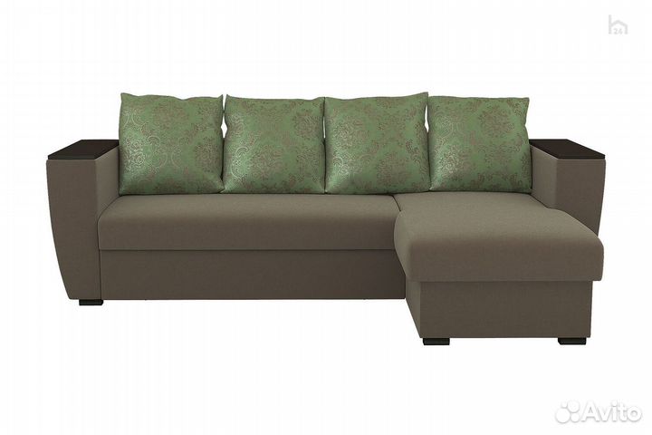 Угловой диван (4 подушки) Вега-21Д