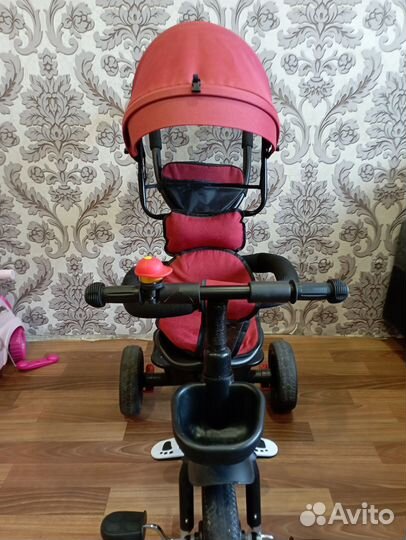 Детский велосипед с ручкой бу