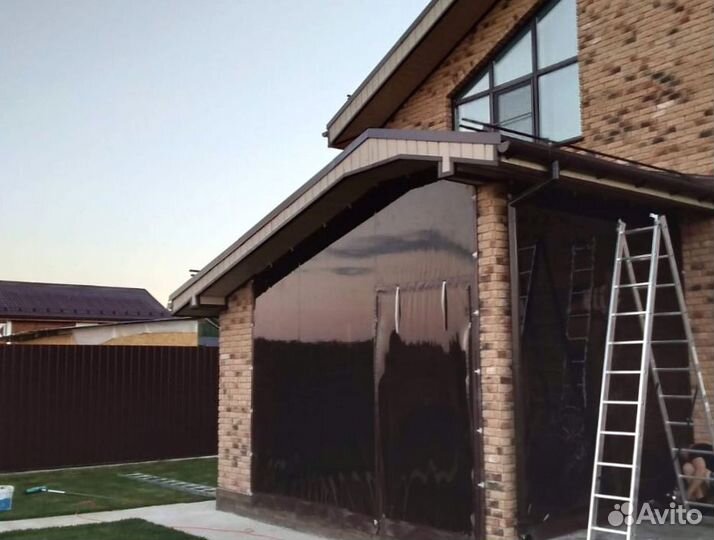 Мягкие окна для загородного дома, дачи, коттеджа