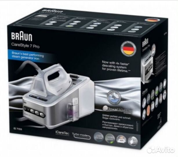 Парогенератор Braun CareStyle 7 IS7155 WH